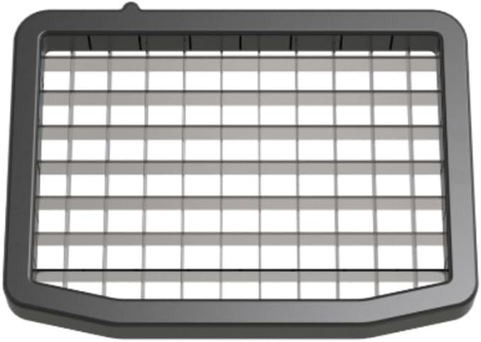 NEWTRY - Coupe-légumes électrique 4 en 1 - 10×10 cm - pièces de lames de dés