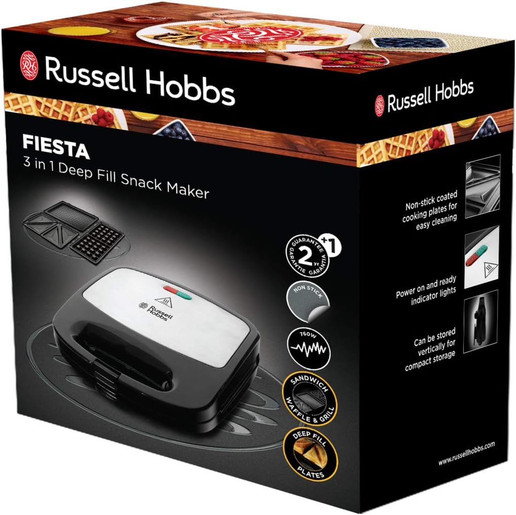 Russell Hobbs Fiesta 3-en-1, plaques amovibles, lave-vaisselle, 24540-56