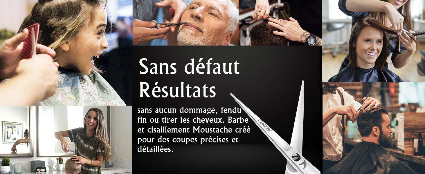 une affiche pour un salon de coiffure