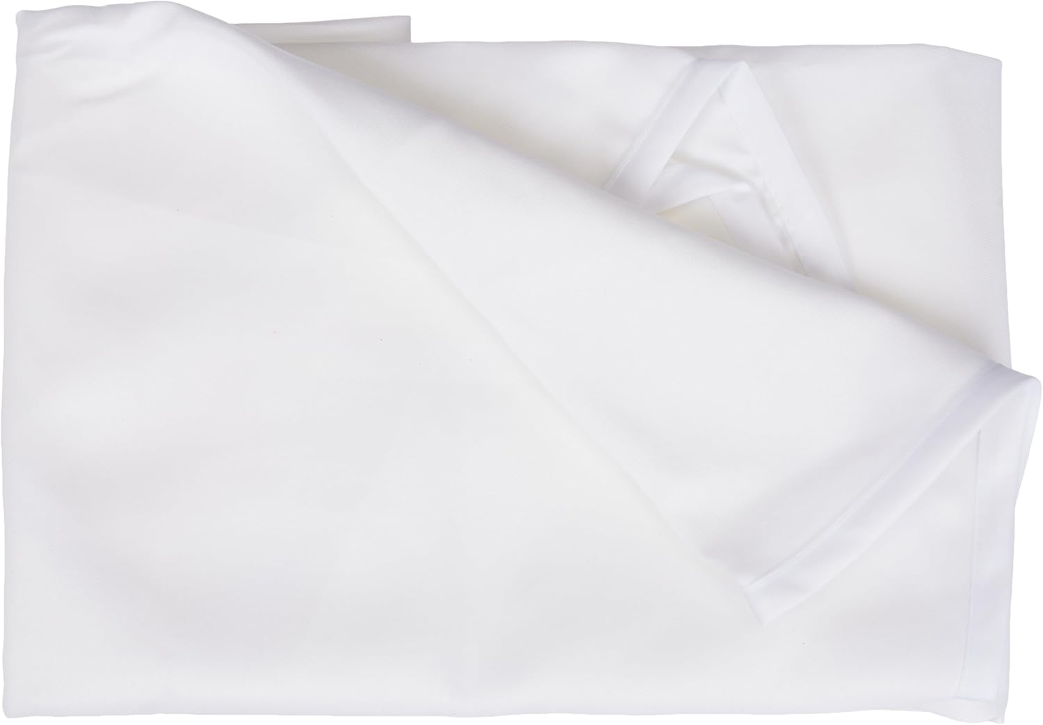 Soleil d’Ocre - Nappe Ronde Alix - 180 cm - Polyester blanc, anti-tâches