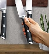 HOSHANHO Barre magnétique pour couteau, aimant super puissant, ruban VHB, support de couteau magn...
