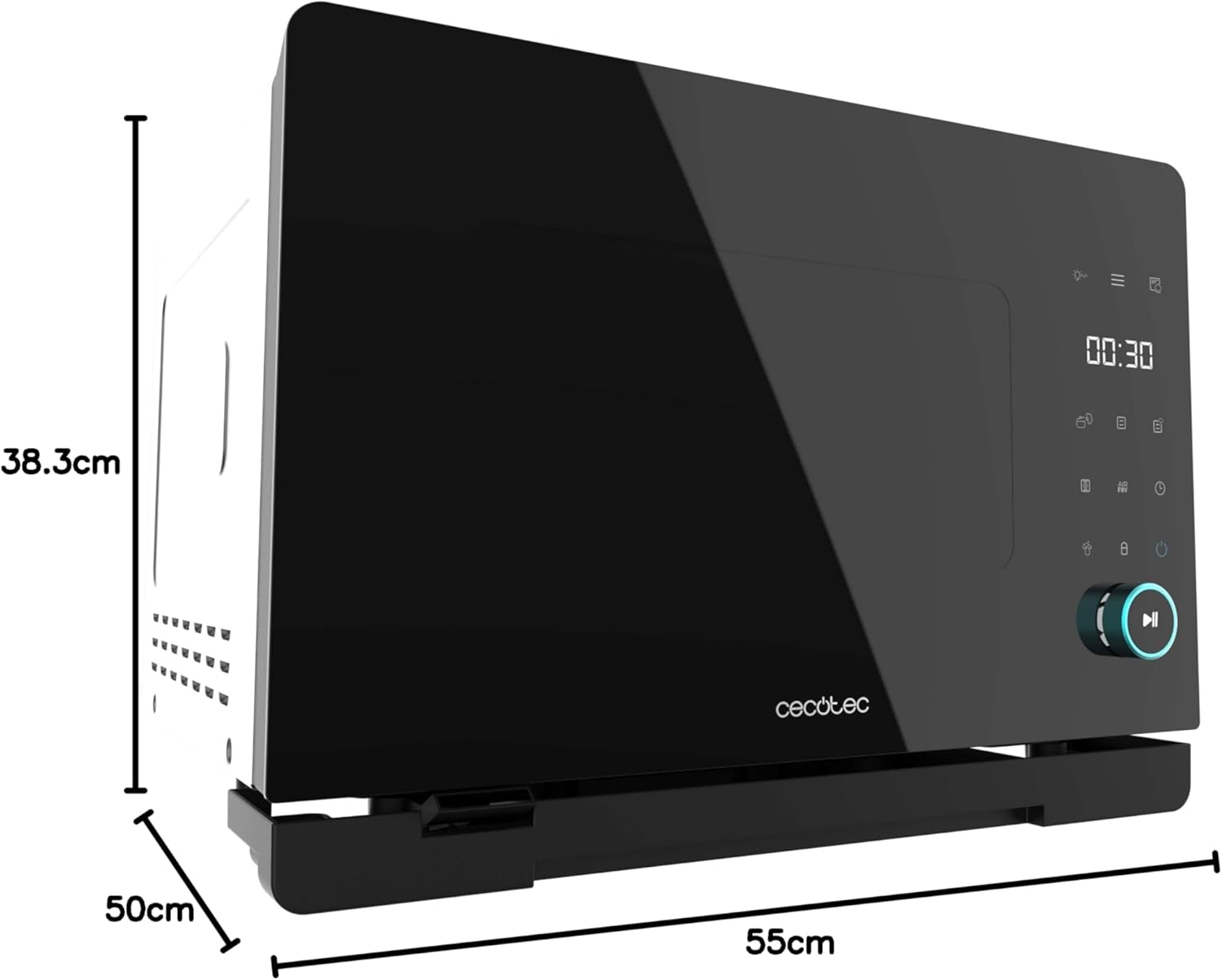 Cecotec - Bake&Steam 4000 Combi Gyro Advance - 40L - four vapeur, air fryer, convection, auto-nettoyage