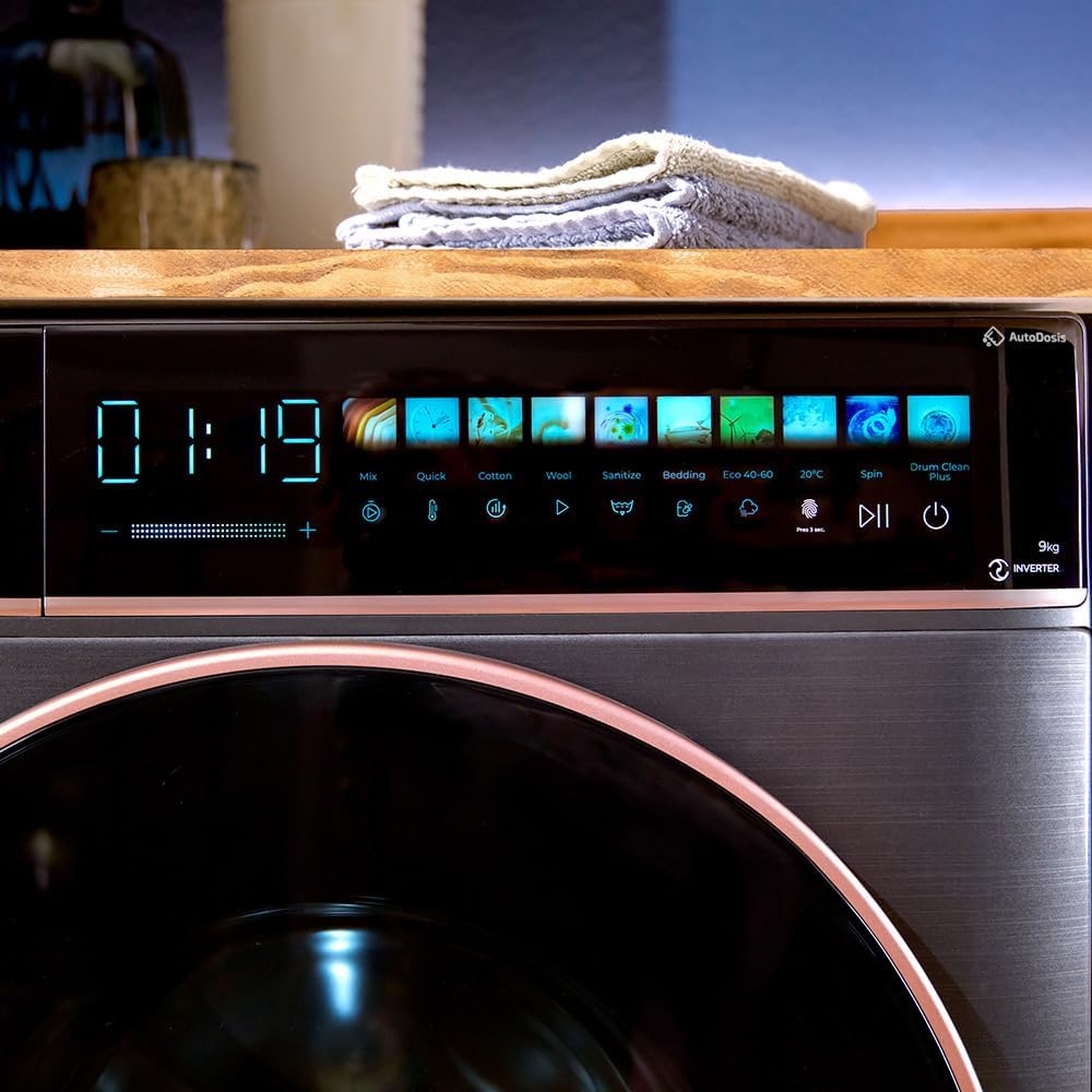 Cecotec - Bolero DressCode 9900 - 9kg, 1400 tr/min, écran 10,3