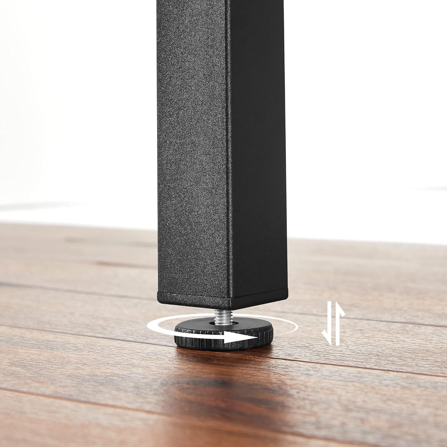 VASAGLE - Table pliante extensible 2-4 pers. - compacte, bois métal - KDT077B01