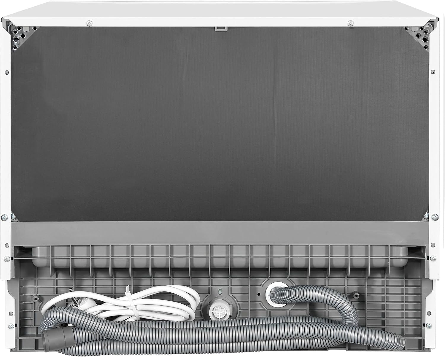 Exquisit - lave-vaisselle GSP206-030D - 55cm - 6 couverts, 7 programmes, départ différé, panier à couverts, blanc, GSP20