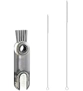 Brosse de nettoyage 3 en 1 pour suceur plat - 1 pièce, 2 brosses à paille, brosse multifonction p...