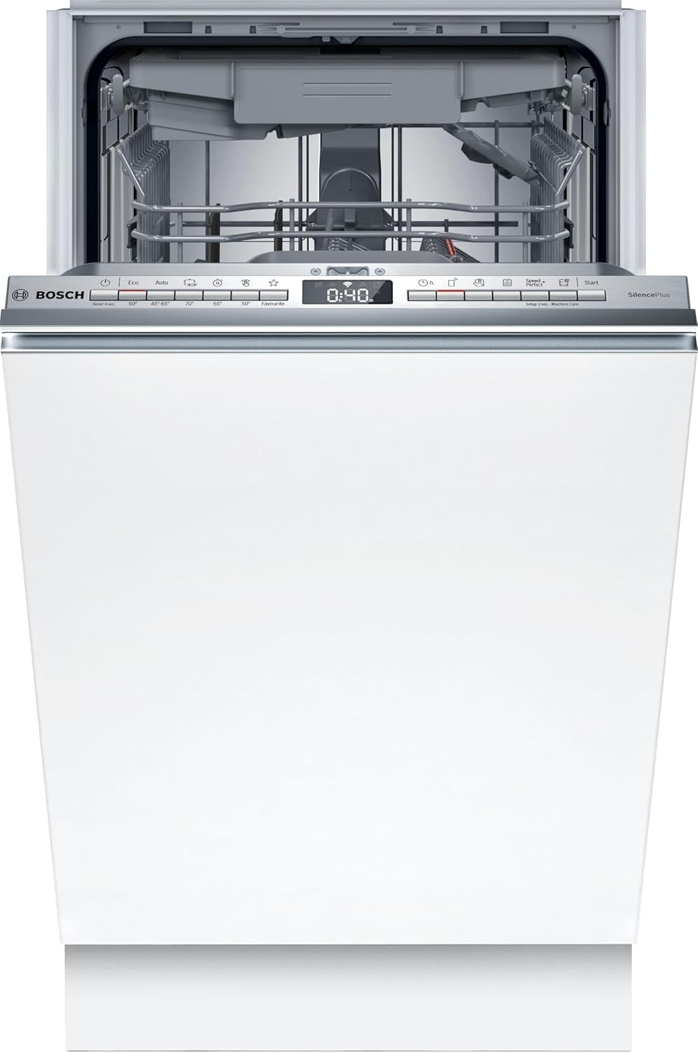 Bosch - Série 4 lave-vaisselle 45 cm encastrable, silence, SPV4EMX24E