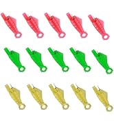 Enfile Aiguilles, 15 Pcs Plastique Enfile-Fil, Enfile Aiguille Machine à Coudre, Fish Mouth Sewin...