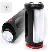 Duronic RL13 Lampe torche électrique rechargeable 3 en 1 | Lampe puissante 1 W | Lampe torche 240 lumens et Lante...