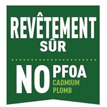 Notre engagement, cuisiner sainement, revêtements sans PFOA, sans plomb, sans cadmium