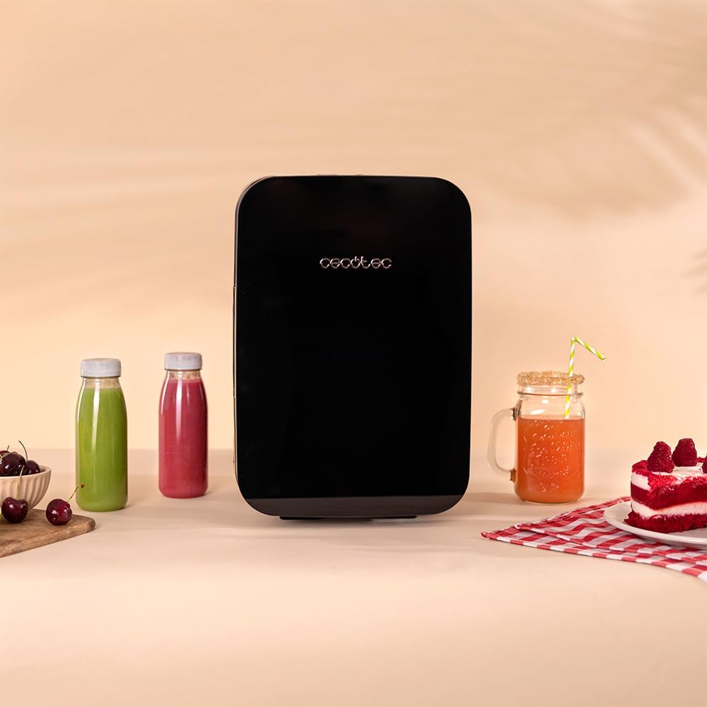 Cecotec - Bolero MiniCooling 10L - compact, 12V/220V, 7-65°C, Bahamas Black