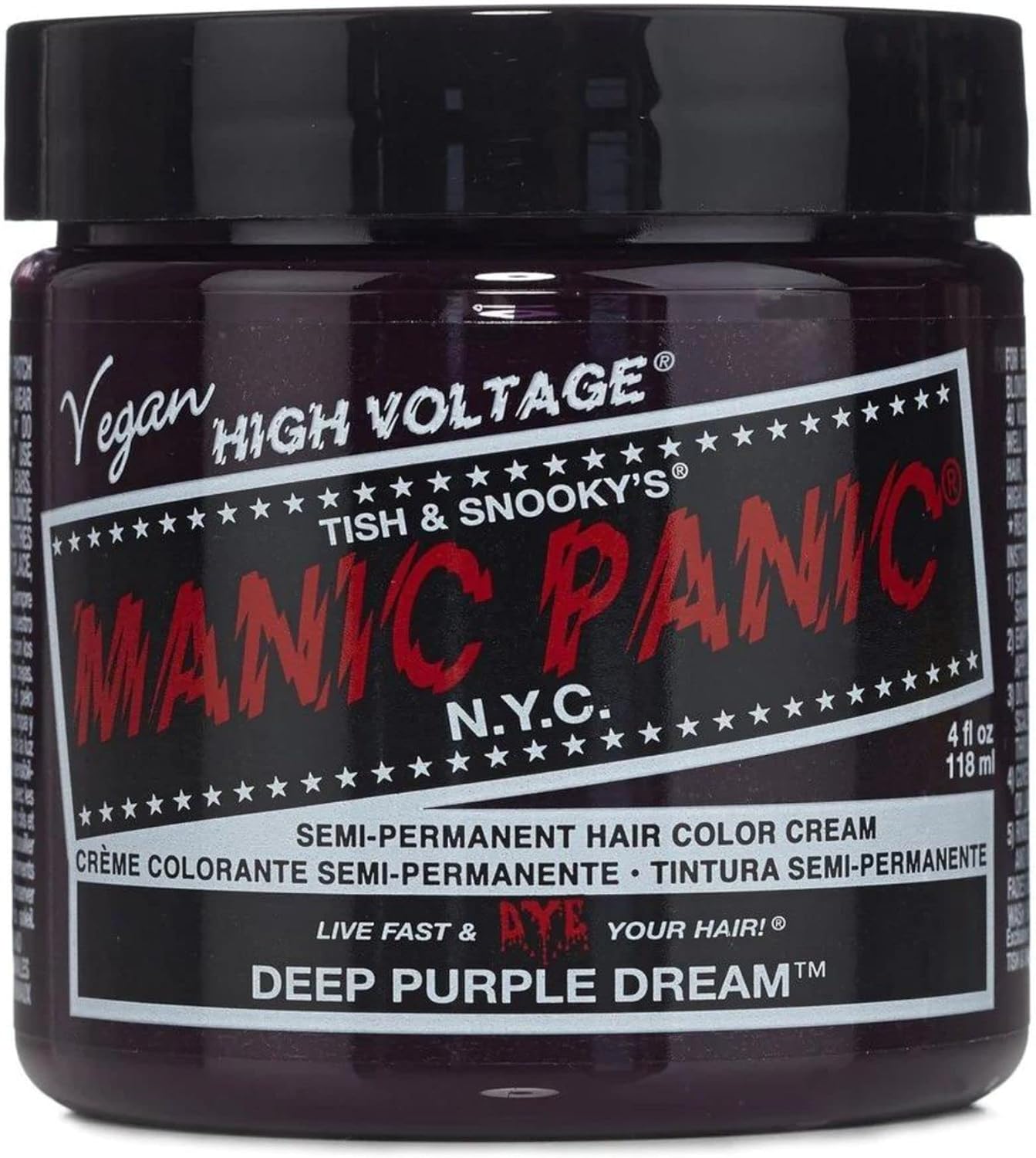 Manic Panic - Deep Purple Dream Classic Creme - 2x118ml - coloration semi-permanente végane