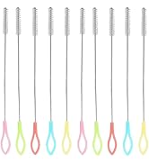 Lot 10 brosses nettoyage paille acier inoxydable