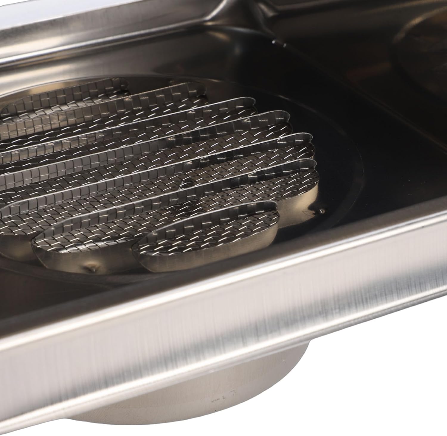 Fafeicy - Couvercle d'aération - 4 pouces - acier inoxydable, volet anti-retour