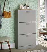 Vida Designs Meuble à chaussures 3 tiroirs Meuble à chaussures en bois