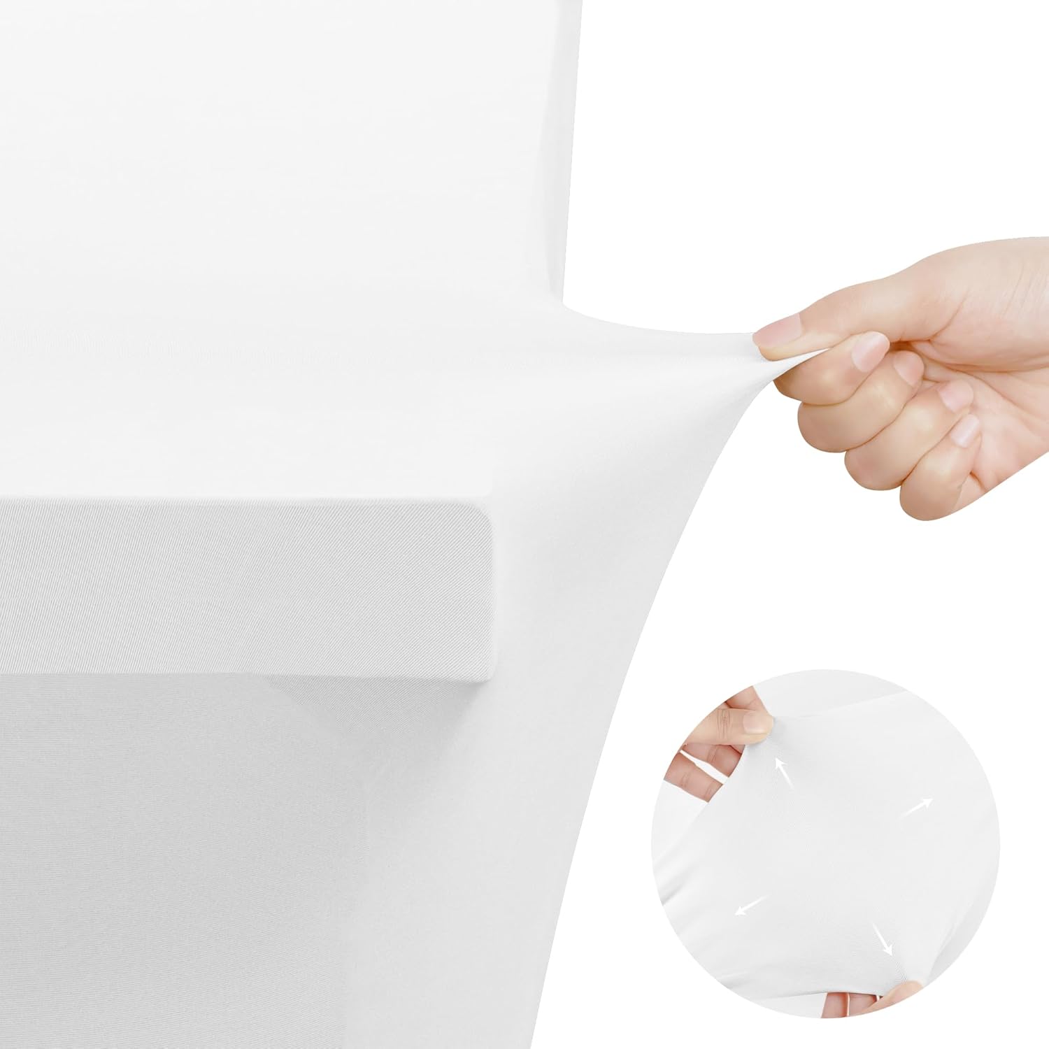 Utopia Kitchen - nappe extensible 122 cm - polyester spandex lavable