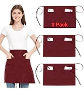 Le texte indique « Pack de 3 ». Différents angles de masques faciaux bordeaux, montrant un motif plissé et des boucles d'oreille sur fond blanc.