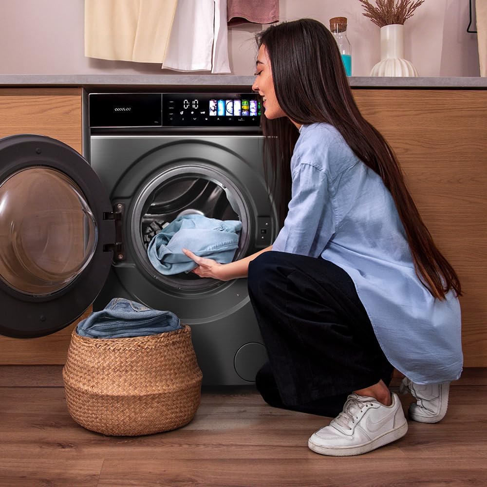 Cecotec - lave-linge série frontale - grande capacité - lavage rapide, efficacité