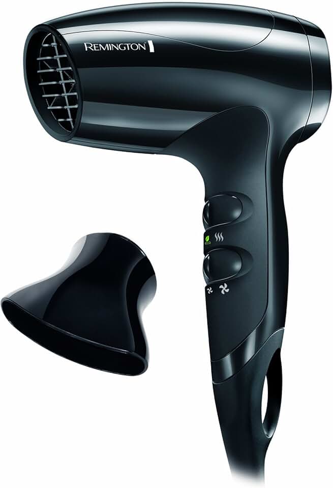 Remington - sèche-cheveux ultra compact - 1800W, 3 températures, 2 vitesses, concentrateur - D5000