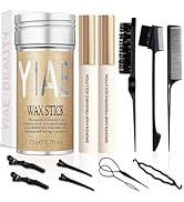 YIAE Kit Familial de Wax Stick Hair, Cire cheveux femme, 2 Stick Cheveux Cire et Set de brosse ch...