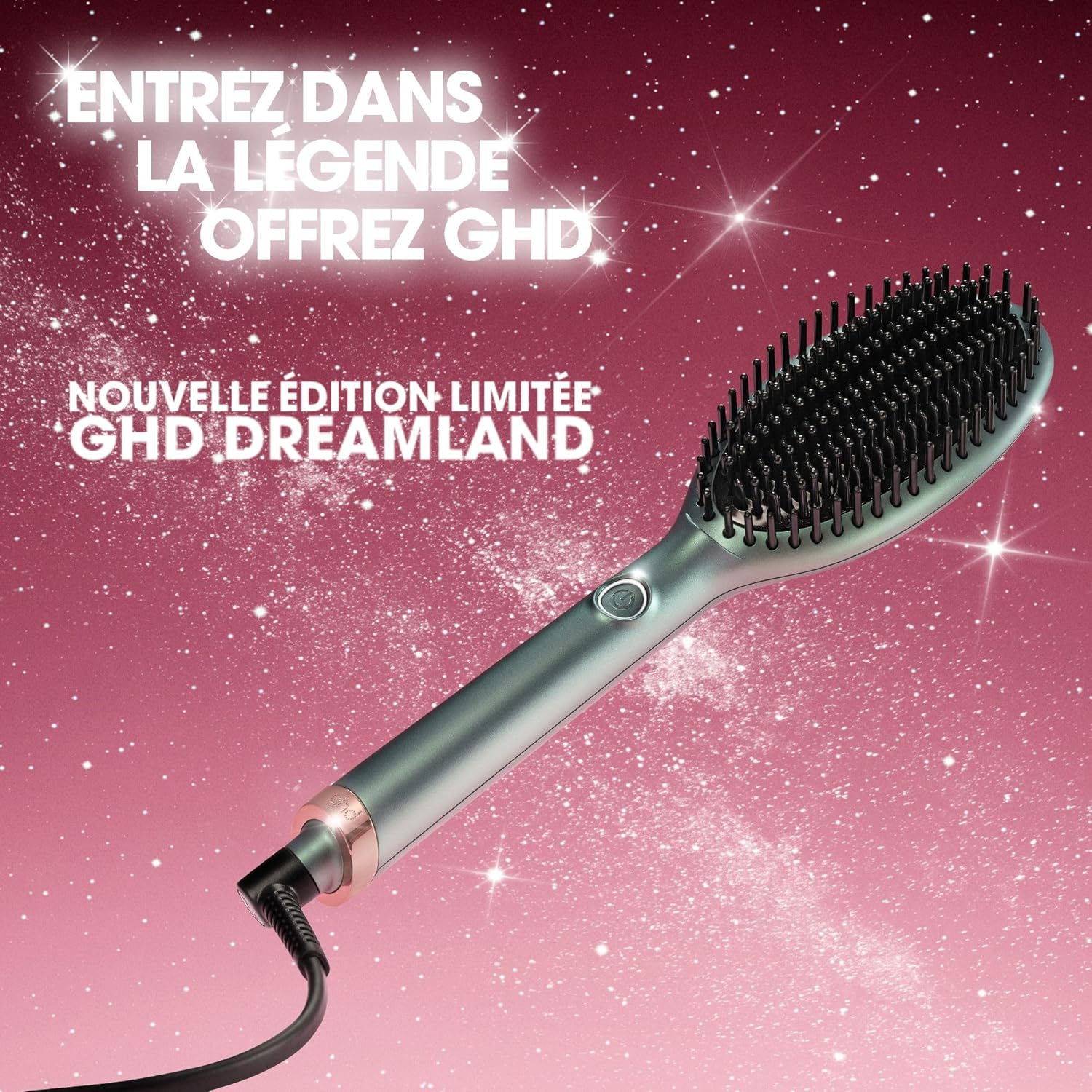 ghd - Brosse lissante Glide - sans chaleur extrême - cheveux secs