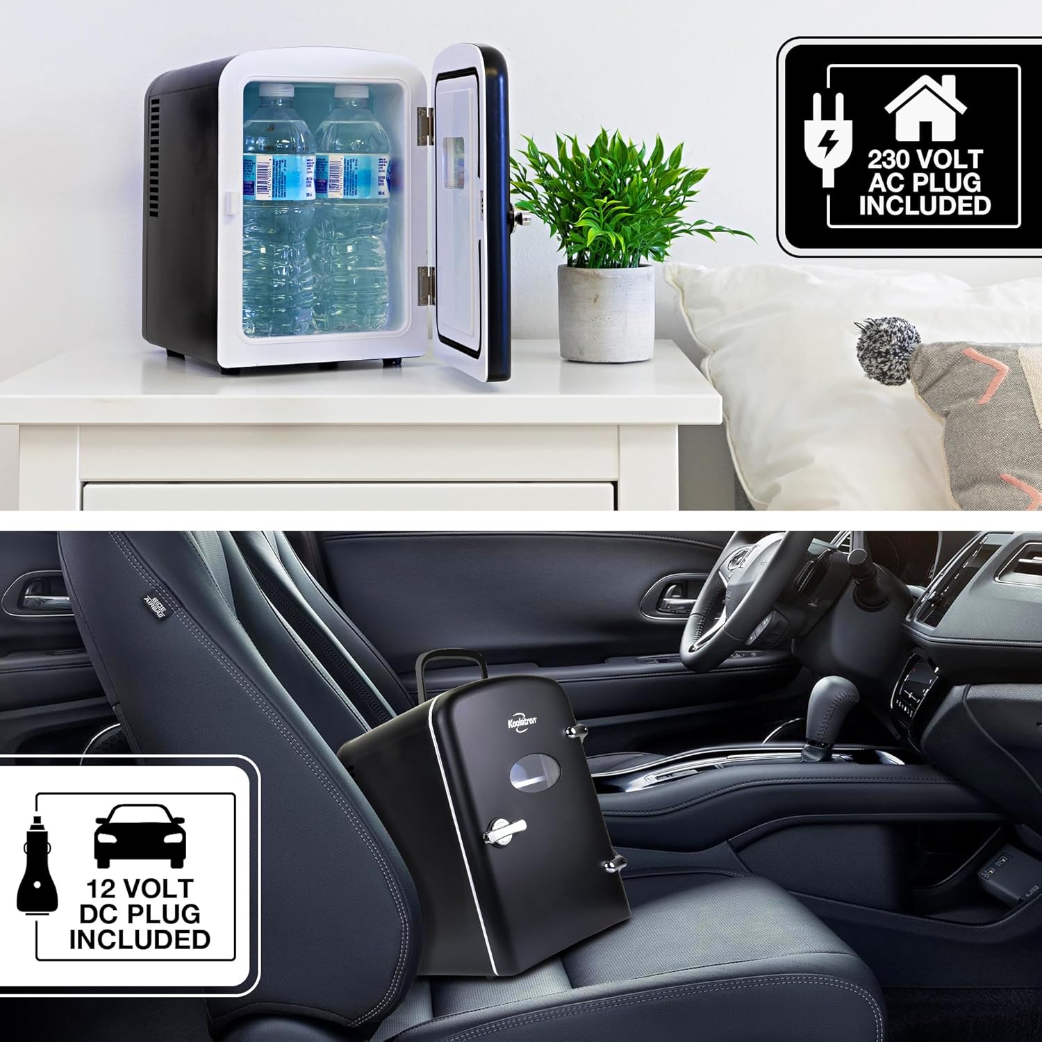 Koolatron - Mini frigo Coca Cola - 4L, 6 canettes - thermoélectrique, portable