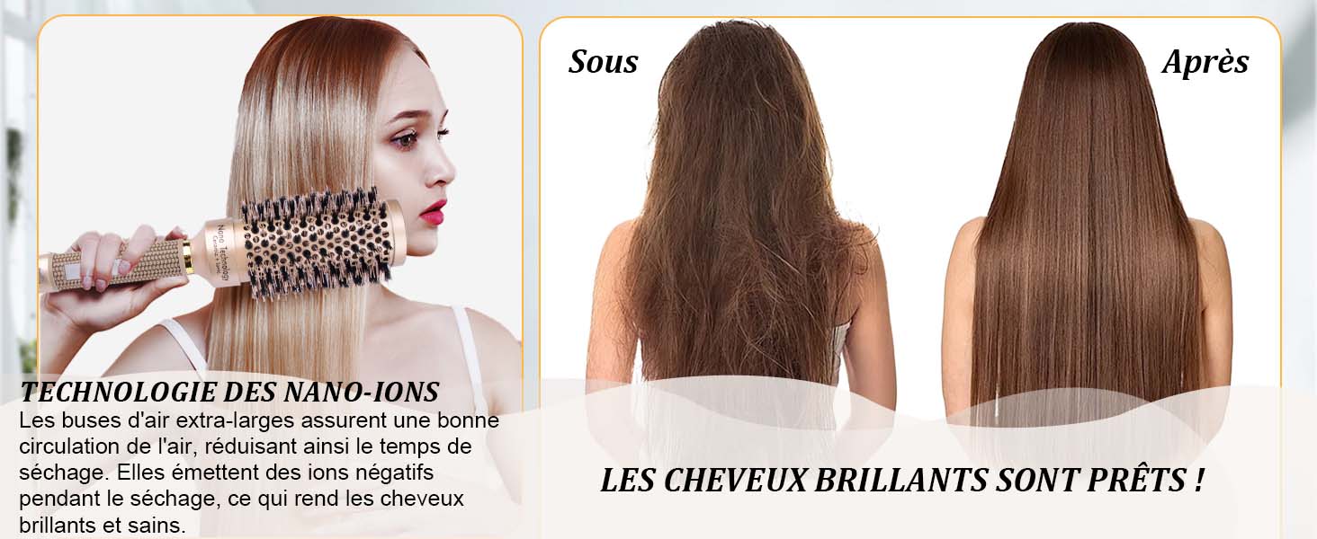 brosses à cheveux,rosse ronde brushing,brosse brushing professionnel,brosse ronde cheveux brushing 