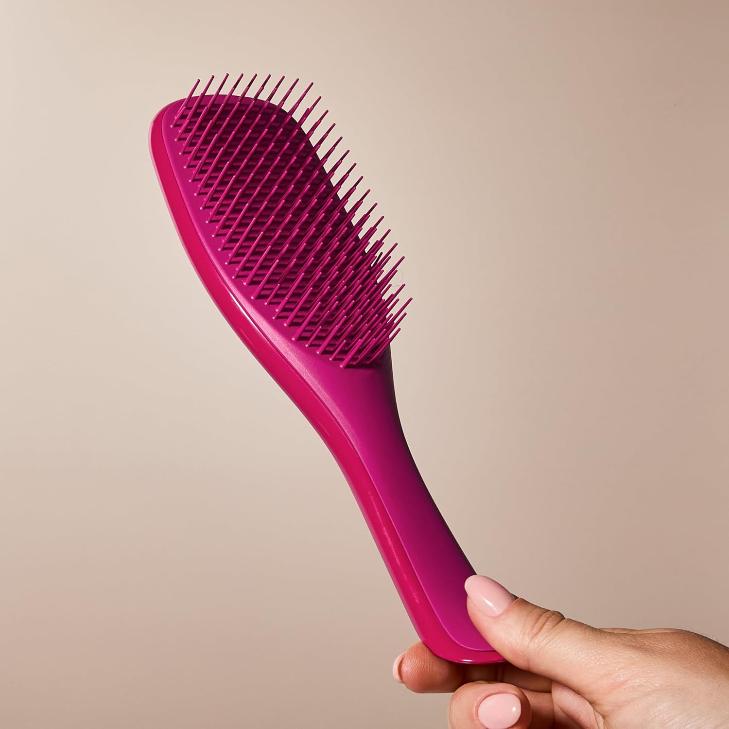 Tangle Teezer - Ultimate Detangler - démêlante, cheveux secs/mouillés, picots 2 niveaux, réduit casse, rose