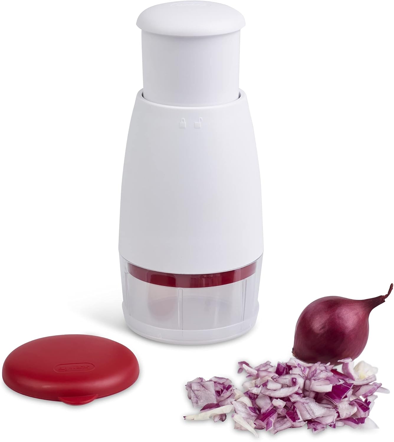 Zyliss - Zick Zick Classic - hachoir manuel compact, inox, nettoyage facile E910012