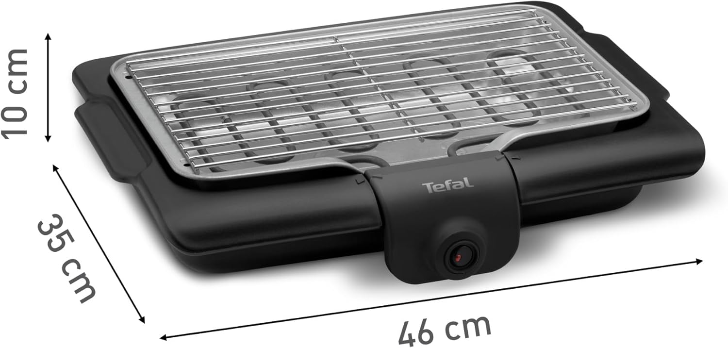 Tefal - Easy Grill série - barbecue de table 2100W, bac à eau, BG1348F0