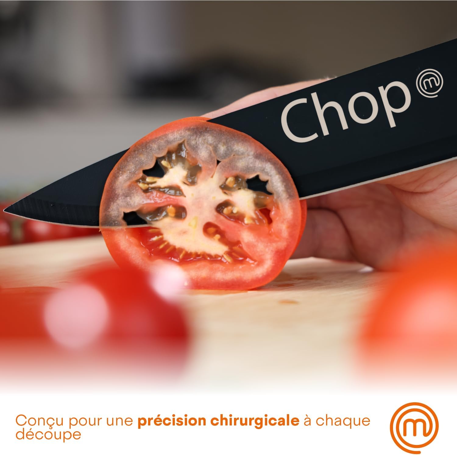 MasterChef - Set Cuisine Antirouille - 5 pièces inox poignées confortables