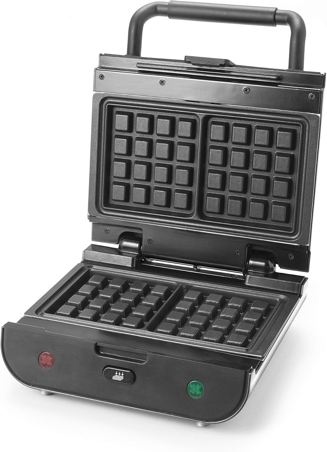 SENYA - gaufrier 2 en 1, plaques antiadhésives, rangement facile (M)