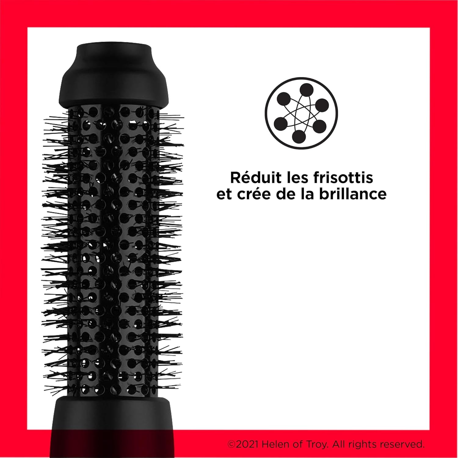 Revlon - One-Step Style Booster - brosse ronde 38mm - ionique, céramique, poils thermiques - RVDR5292UKE