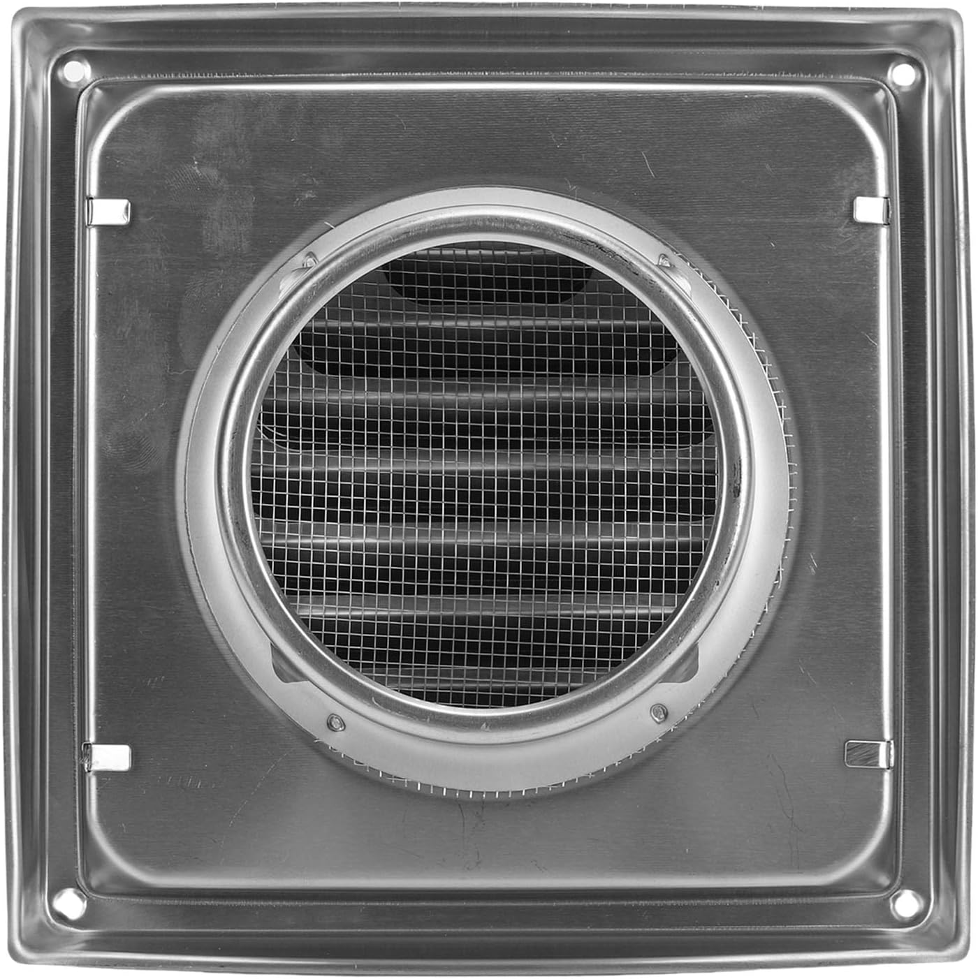 Fafeicy - Couvercle d'aération - 4 pouces - acier inoxydable, volet anti-retour