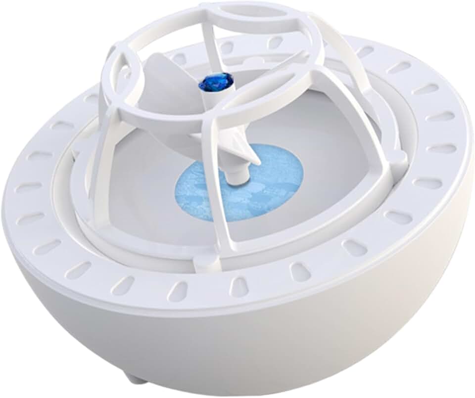 Mini lave-vaisselle compact USB IP67, nettoyage puissant, bleu