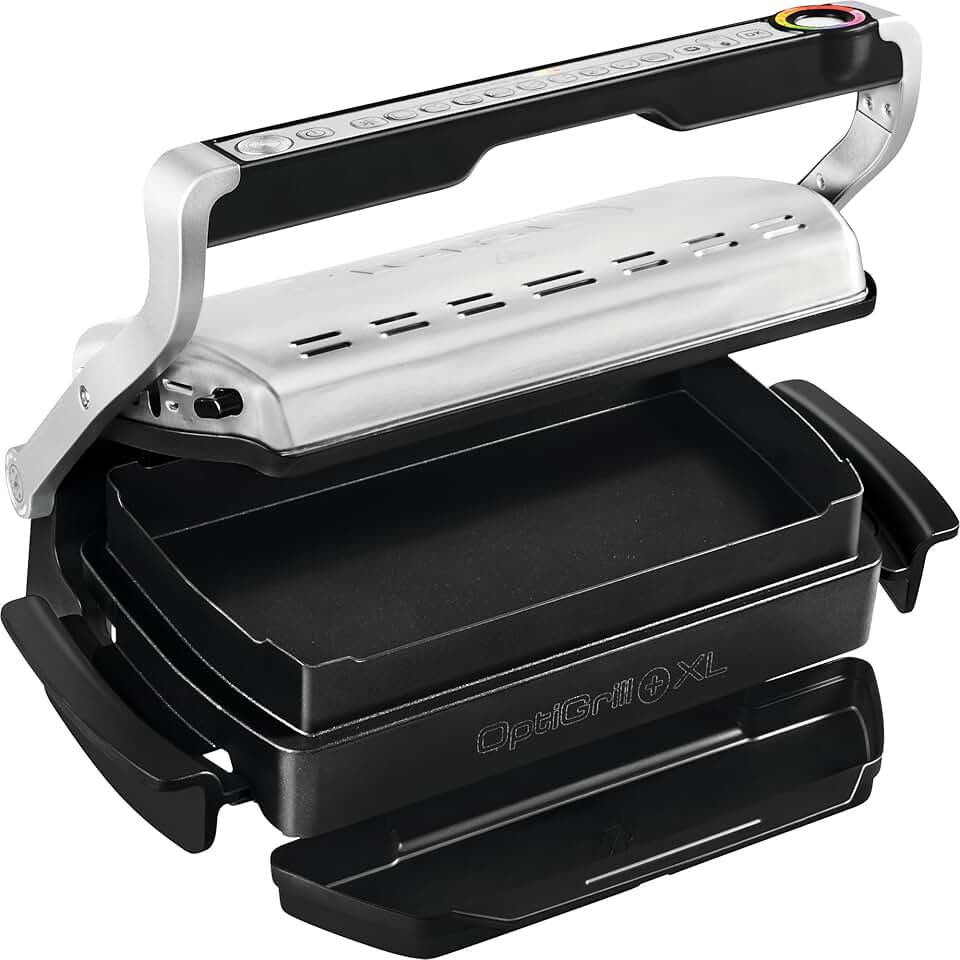 Tefal - Optigrill & Bake XL - XL 8 pers. - 9 programmes, four, GC724D12