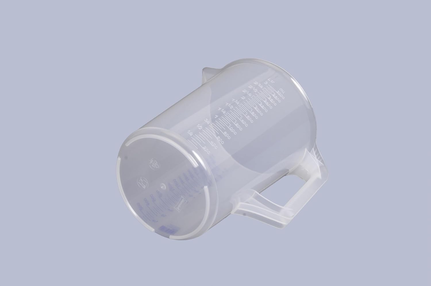 hünersdorff - verre doseur 3L - incassable, PP, gradué, lavable