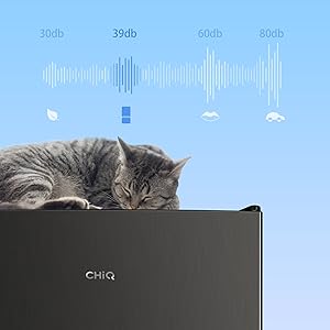 Optuimisation de votre environnement sonore avec moins de bruit : 38 décibels. 