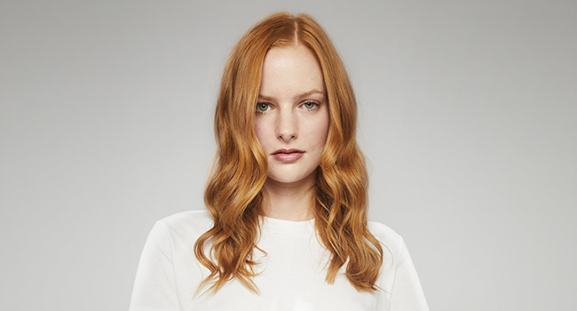 look avec le C338E, fer à boucler, grosses boucles boucles larges