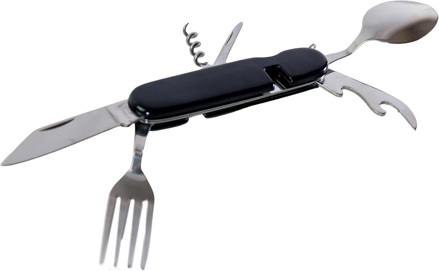 Pradel - Excellence Evasion - couteau 7,5 cm - multifonction ABS noir