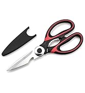 Ciseaux Cuisine, Ciseaux Cuisine Robustes, Professionnel Acier Inoxydable Ciseaux,Multiusage Cise...