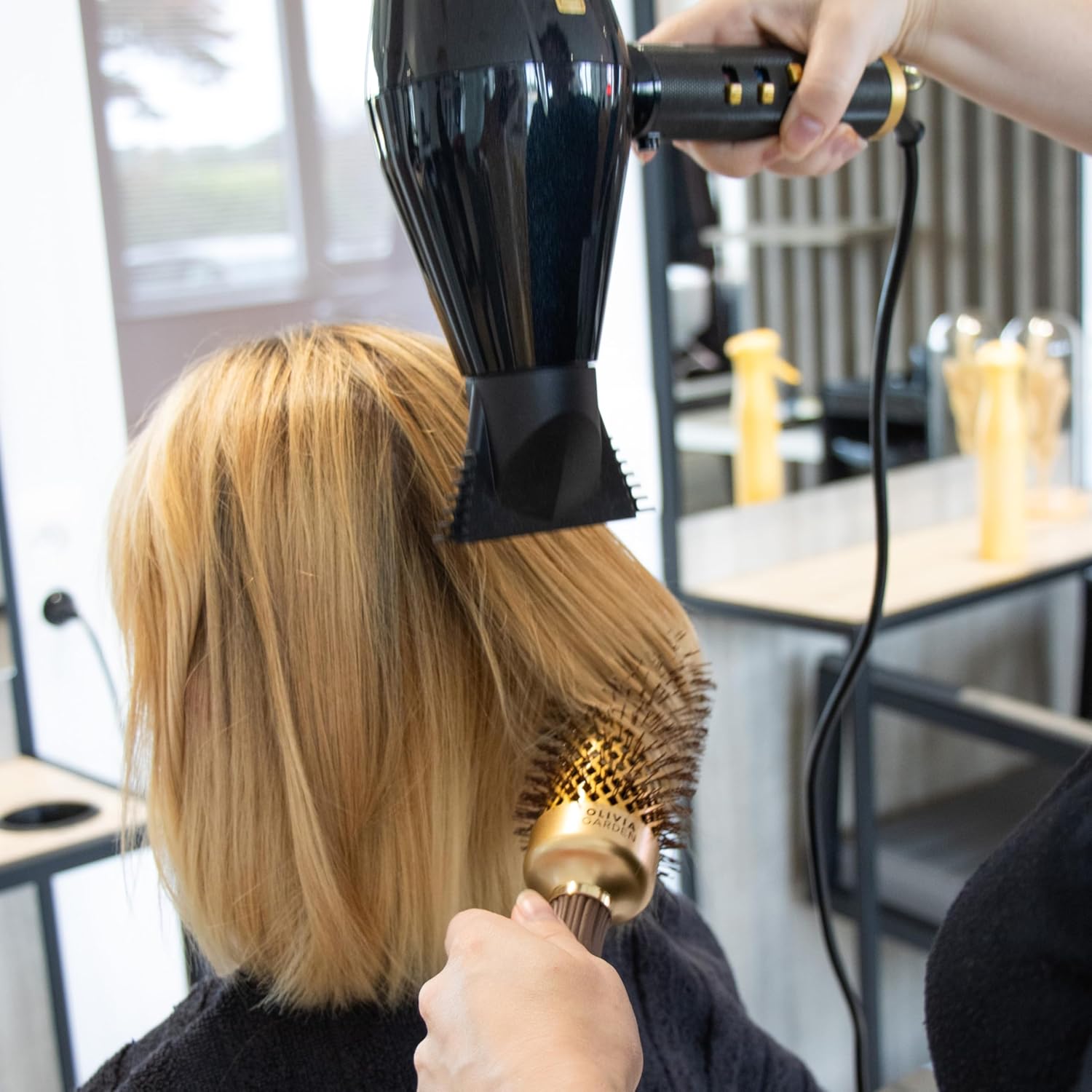 Olivia Garden - Expert Blowout Shine - céramique antistatique - brushing sans frisottis