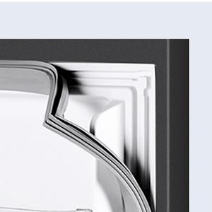 Bandes d'étanchéité amovibles et lavables pour un entretien facile et efficace.