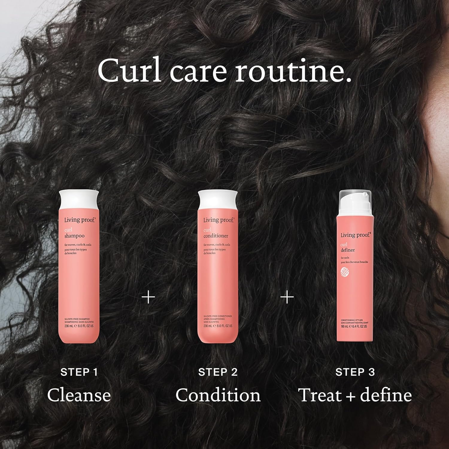 Living Proof - Curl Conditioner 60ml - hydratant, anti-frisottis, cheveux bouclés