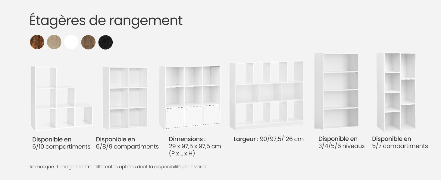 l'unité murale en bois blanc
