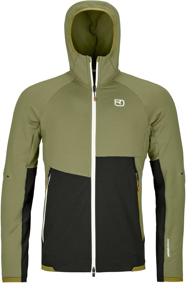 Ypsilanti - Fleece Rib Hoody - M - Wild Herbs, Confort Doux