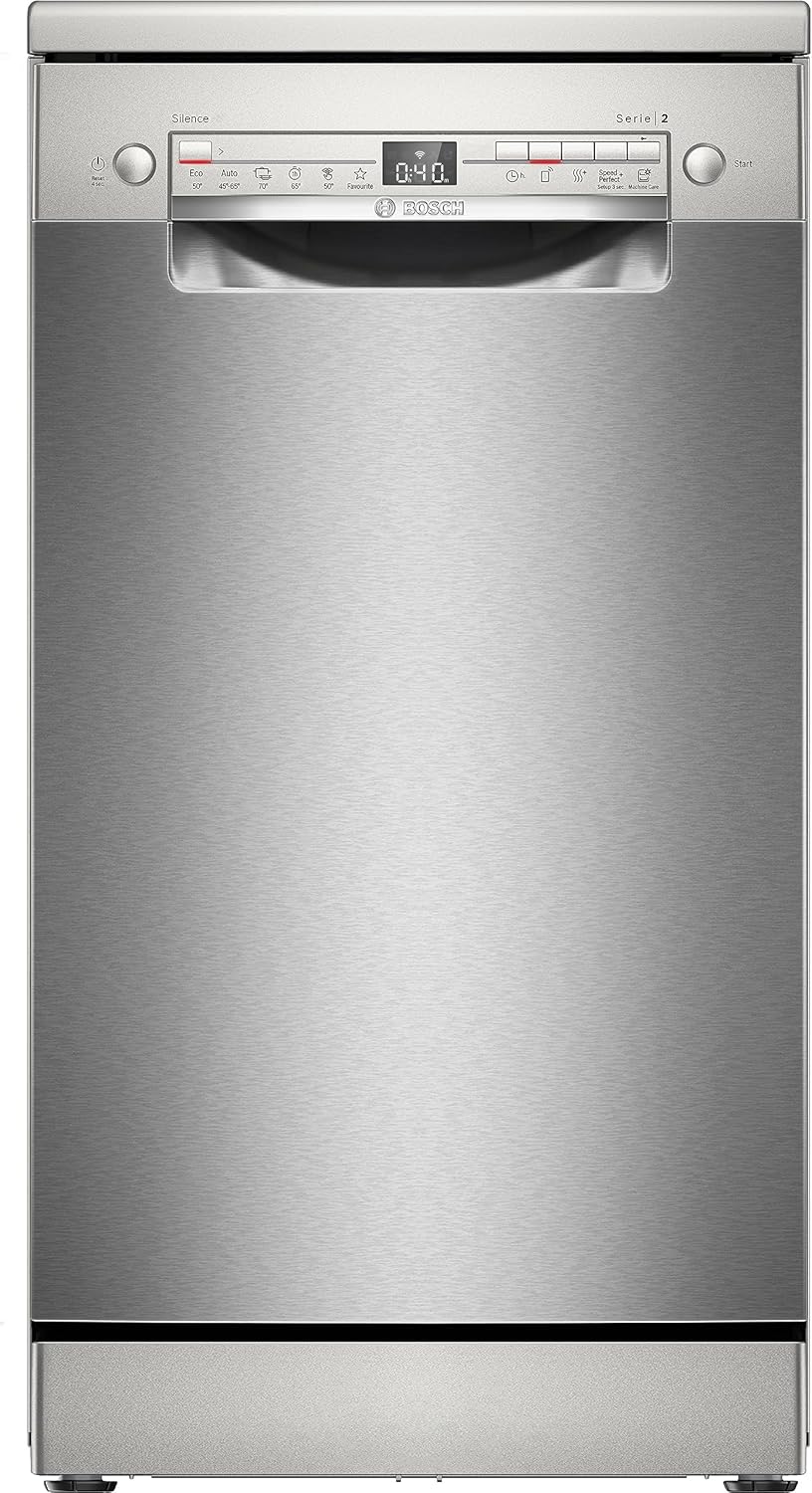 Bosch - lave-vaisselle Série 2 - 45 cm - 10 couverts, Home Connect, inox, 