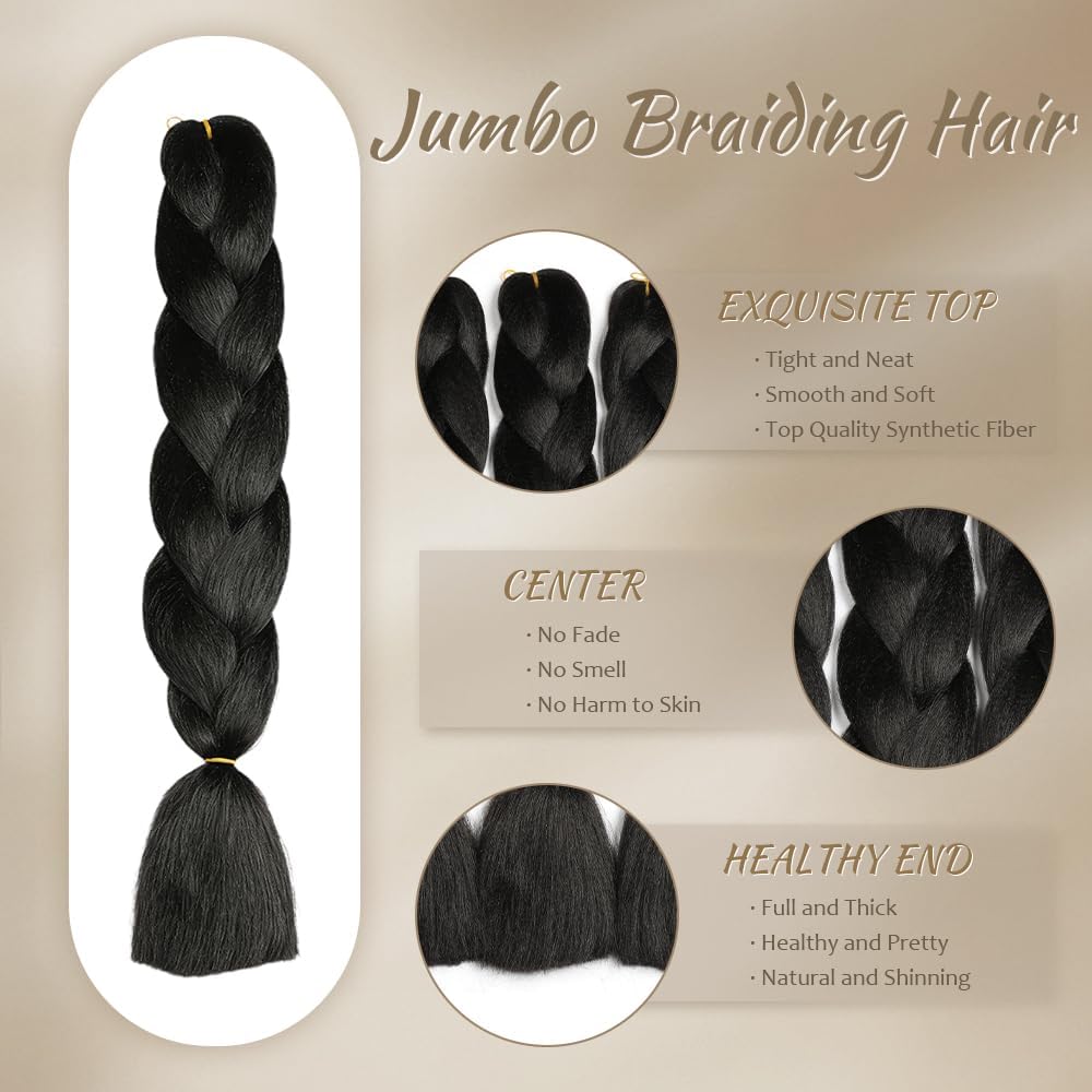 ShowJarlly - Ombre Jumbo Braids 24