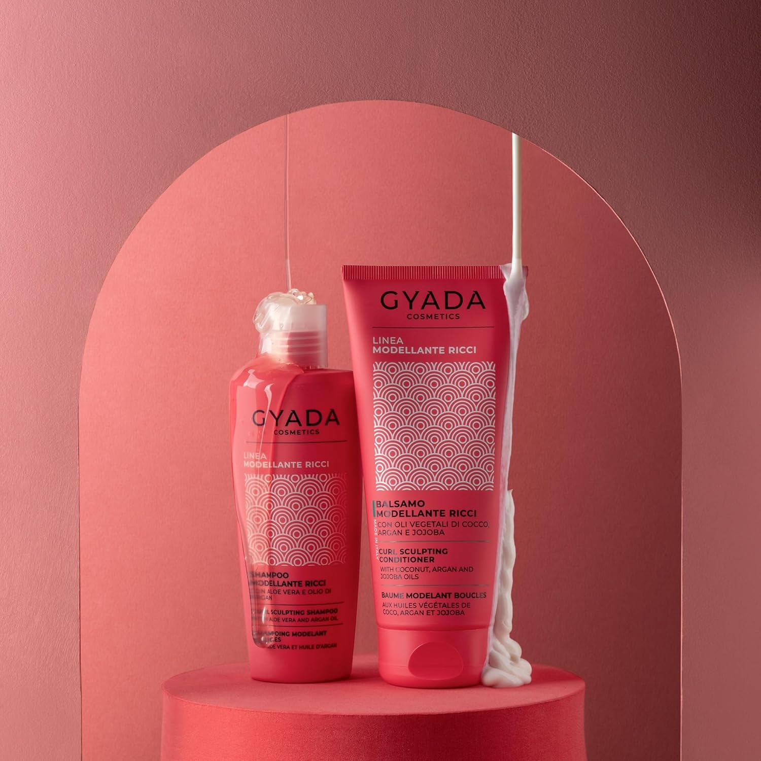 Gyada Cosmetics - coffret boucles - 250ml+200ml - shampoing et après-shampoing