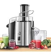 Twinzee Centrifugeuse, Grande Puissance 850W, Haute Efficacité, 2 Vitesses - Large Bouche (75 mm)...